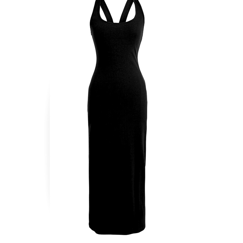 J CREW Crossed-back midi dress in vintage rib - NWT